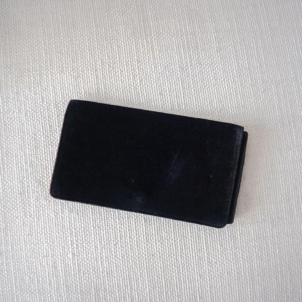 Vintage 90's Laura Ashley Velvet Clutch